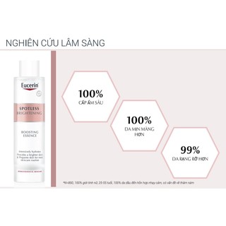 Nước dưỡng da sáng & cấp ẩm cho da Eucerin Boosting Essence 100ml