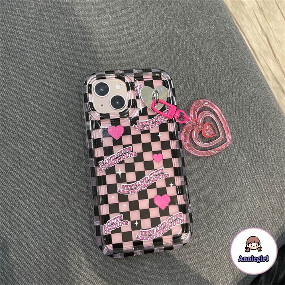 Ốp Điện Thoại TPU Mềm Có Đệm Khí Chống Sốc Hình Trái Tim Sang Trọng Cho IPhone 14 13 12 11 Pro Max