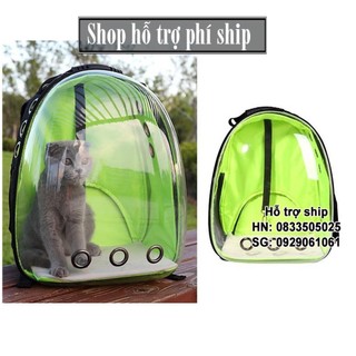 Hỗ trợ Ship- Balo phi hành gia trong suốt thế hệ mới 2019