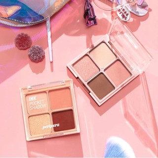 Phấn mắt 4 ô Peripera Ink Pocket Shadow Palette