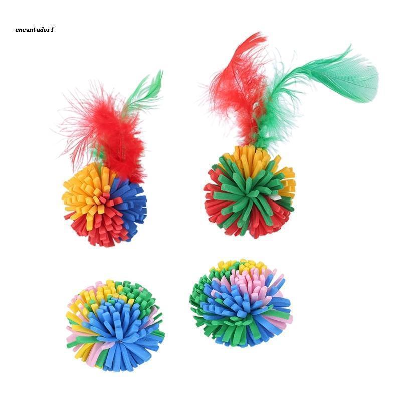 ✿ Bóng EVA Mềm 2 Inch Đồ Chơi Cho Mèo