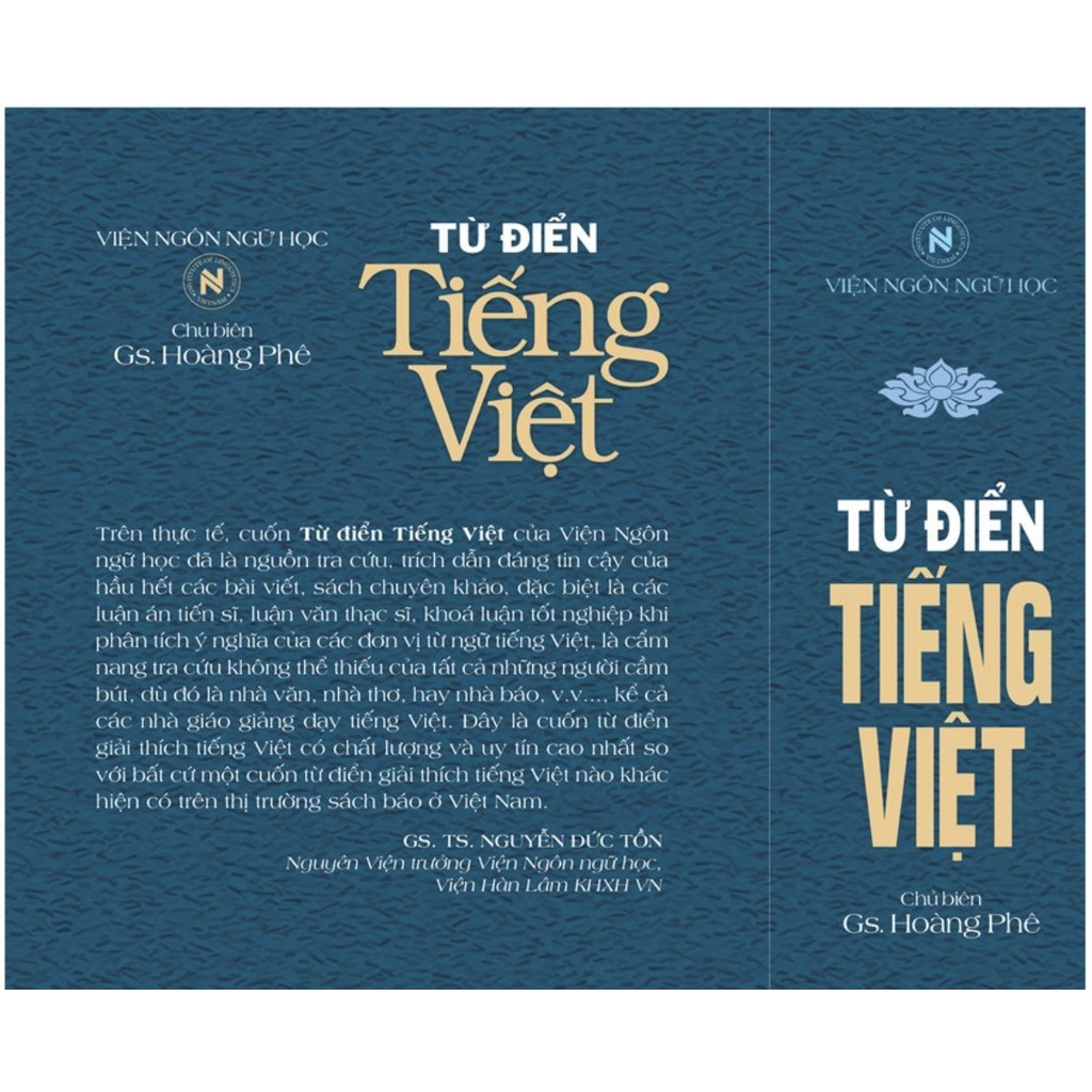 Sách - Từ điển tiếng Việt (Hoàng Phê chủ biên)