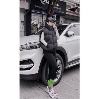 Áo gile phao dáng lửng, gấu có dây rút điều chỉnh. chất phao siêu mềm, siêu nhẹ