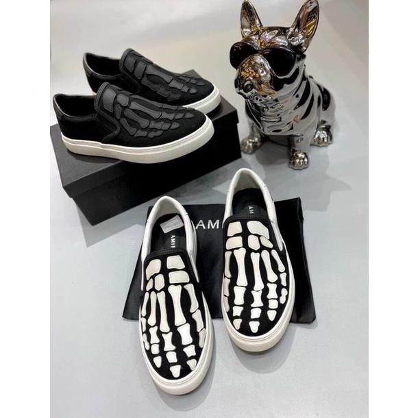 Giầy Lười Slipon Xương 2 Màu Thời Trang Nam Hot Trend 2023 💥