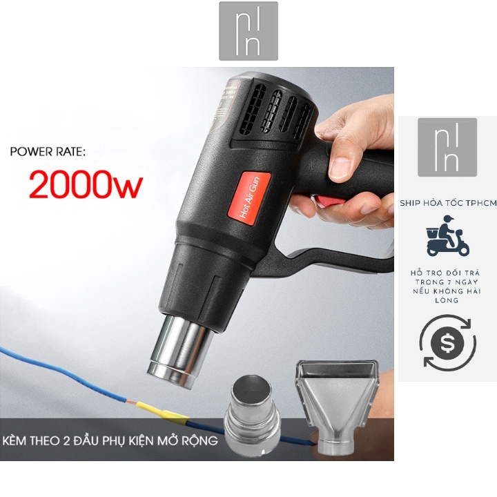 Máy Khò Nóng HotAir 85A1 Tách Gắn Linh Kiện Điện Tử Có Điều Chỉnh Gió Nhiệt Lượng Từ 450 Đến 600 Độ C dtlshop