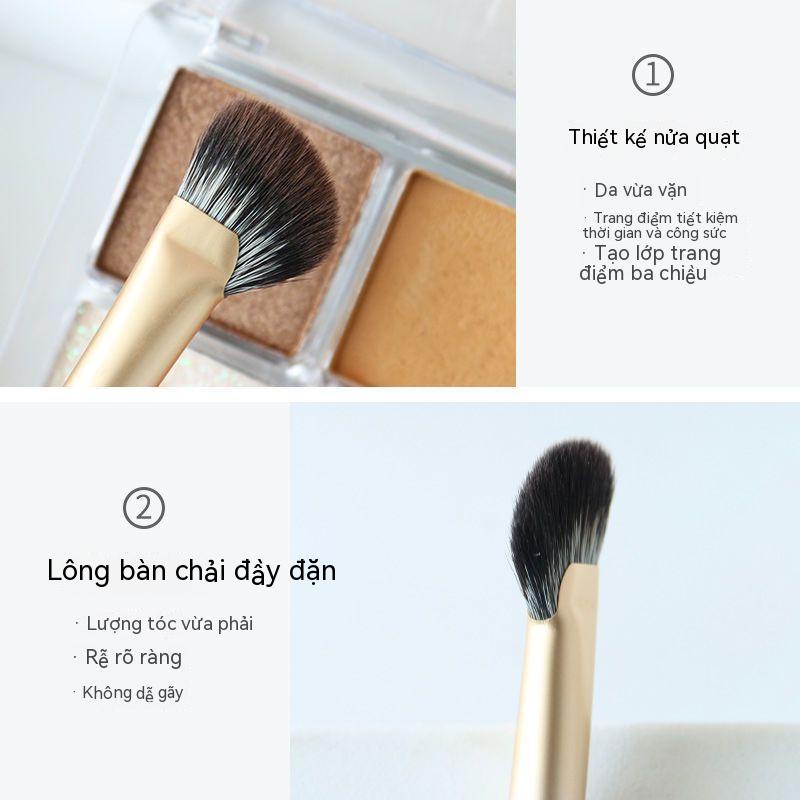 REVERSE Mũi bàn chải Bàn chải trang điểm Bàn chải trang điểm kiểu quạt