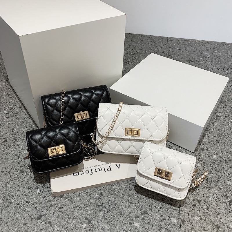 Túi đeo chéo YADOU hình thoi phong cách retro Hàn Quốc thời trang cho nữ