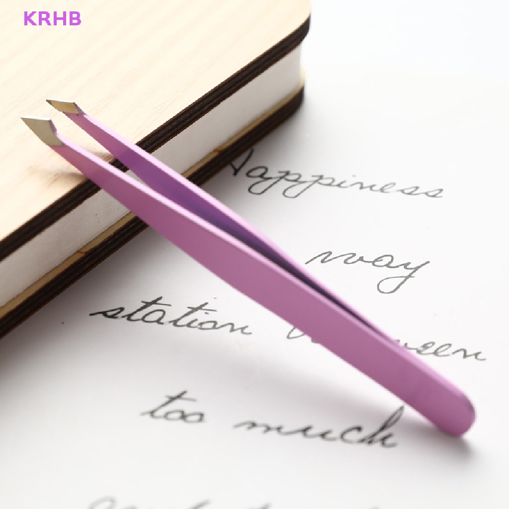 Nhíp Nhổ Lông Mày Bằng Thép Không Gỉ Mới