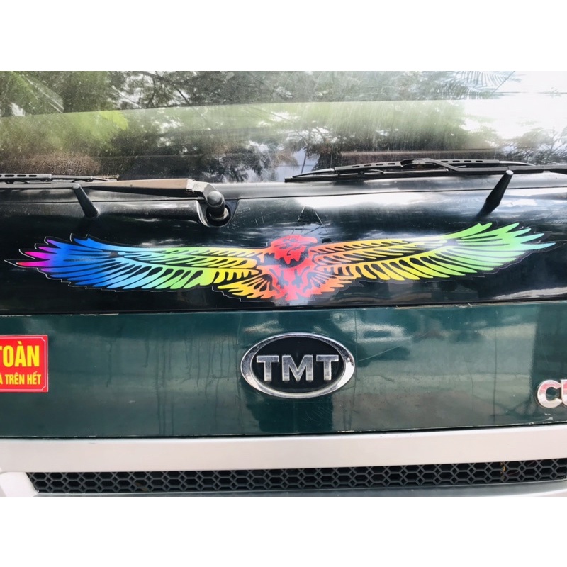 Tem Đại bàng dán xe tải các màu  95x15cm