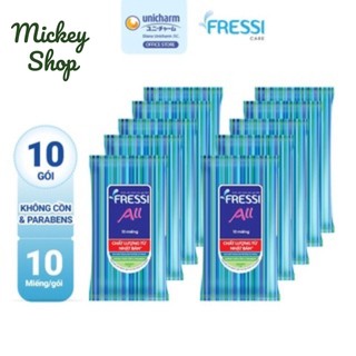 Combo 10 gói khăn ướt fressi care all