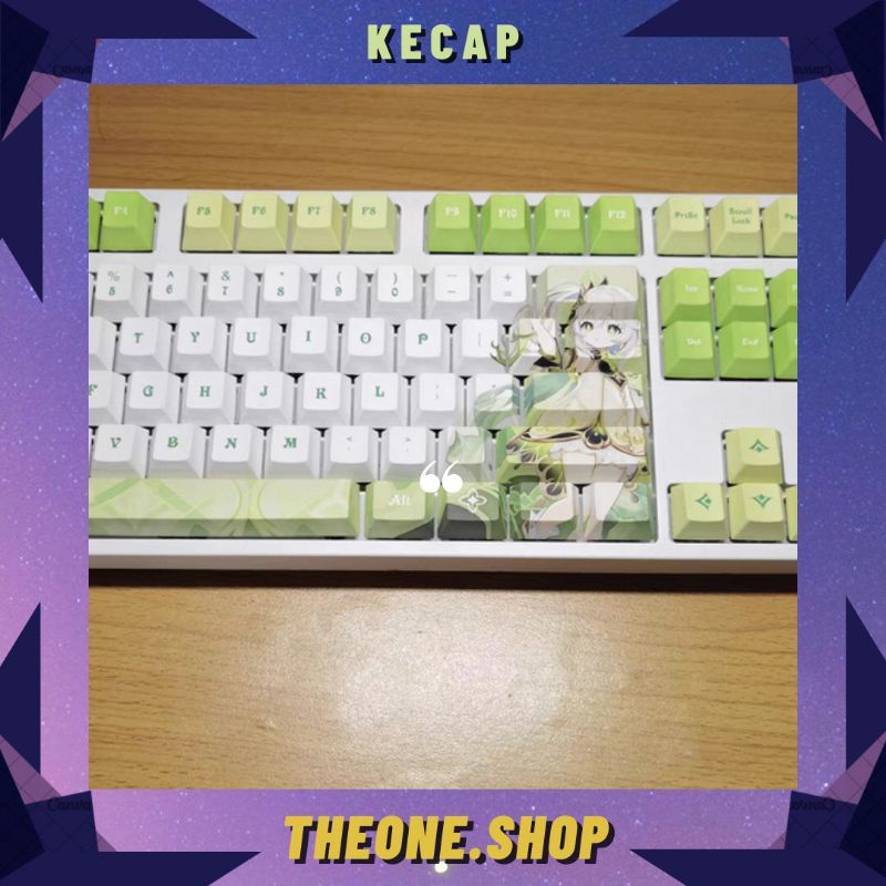 KEYCAP GENSHINIMPACT CHỦ ĐỀ NHÂN VẬT NAHIDA PROFILE CHERRY