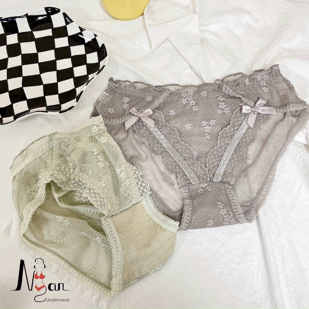 Quần lót nữ lưới thoáng mát sexy NGAN HOUSE - CHUYÊN ĐỒ LÓT 🌵