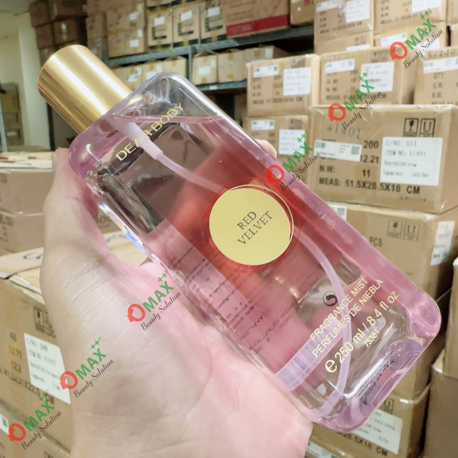 NƯỚC HOA TOÀN THÂN DEAR BODY - FRAGRANCE MIST 250ml - Thơm Mát - Lưu Hương Suốt Nhiều Giờ - Hương Đặc Biệt