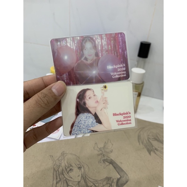 [ OFFICIAL ] Thẻ ảnh trong suốt - clear card Jisoo BlackPink