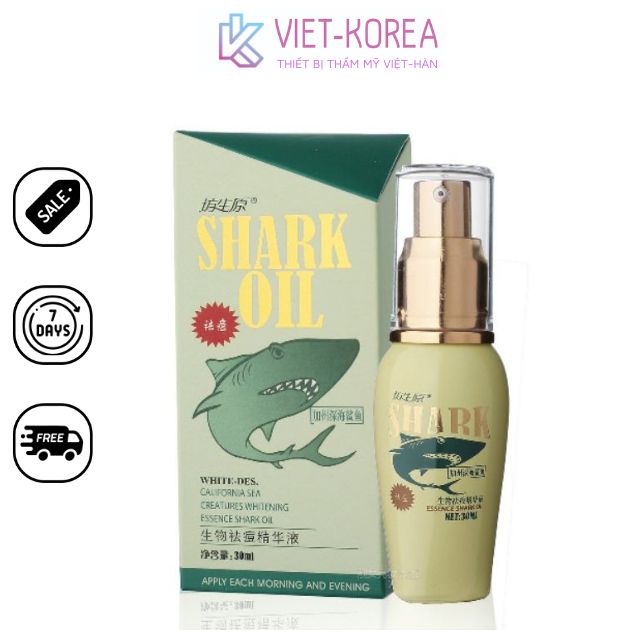 SERUM cá mập SHARK OIL Hàn Quốc chuẩn ( ngân ngừa mụn, nám )