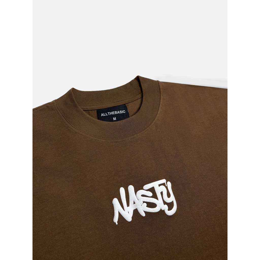 Áo Thun All The Basic - In Nổi - Nasty collection - 4 màu