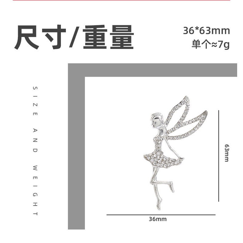 [Hàng Có Sẵn] Phụ Kiện Làm Trang Sức Điện Thoại Thủ Công Bằng Hợp Kim Đính Đá Diy