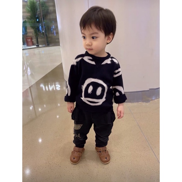 Giầy da tai gấu TULINI cực mềm cực êm