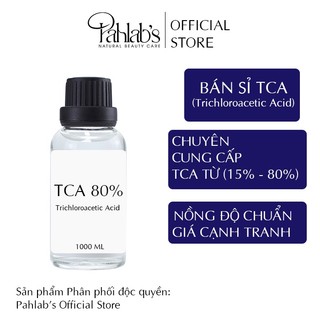 Tca 80% - nguyên liệu mỹ phẩm spa/brand pahlab's handmade