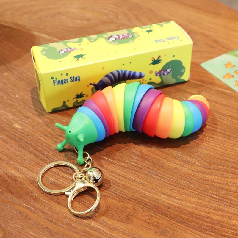 Đồ Chơi Bóp Giảm Căng Thẳng Hình Cầu Vồng Dễ Thương