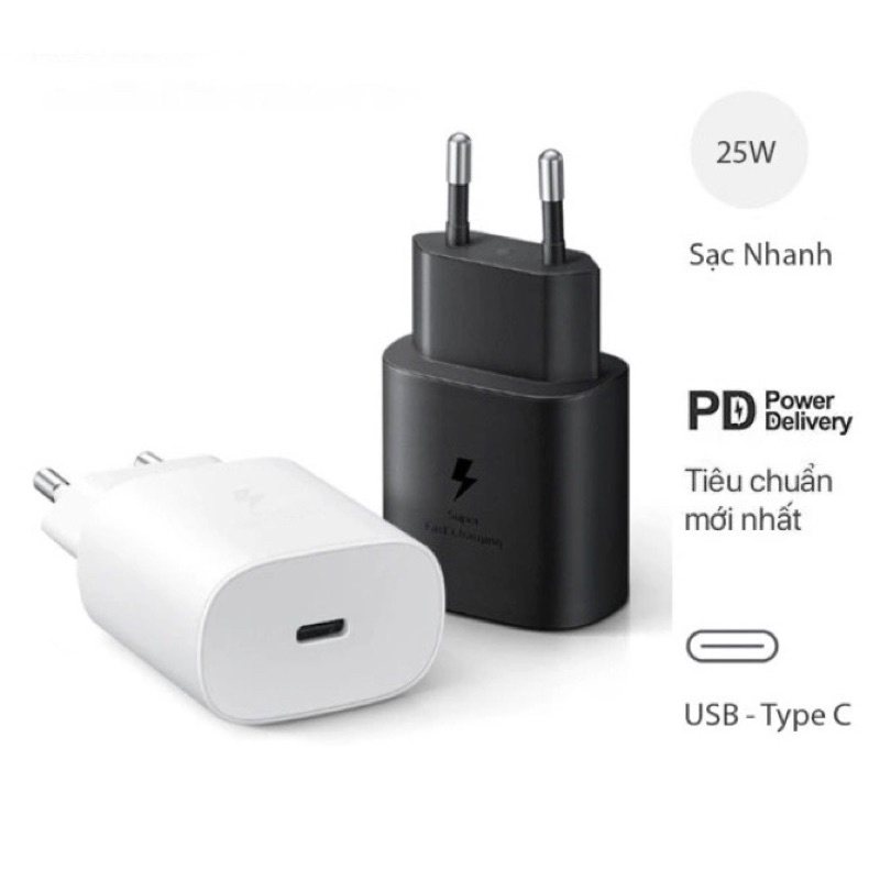Củ  Sạc Siêu Nhanh 25W SamSugg Ta-800 Chính Hãng Full Box BH 12T