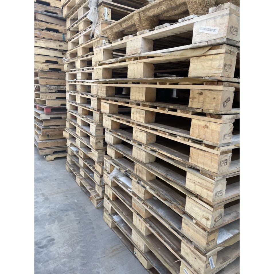 Pallet gỗ đã qua sử dụng 1,1m x 1,3m