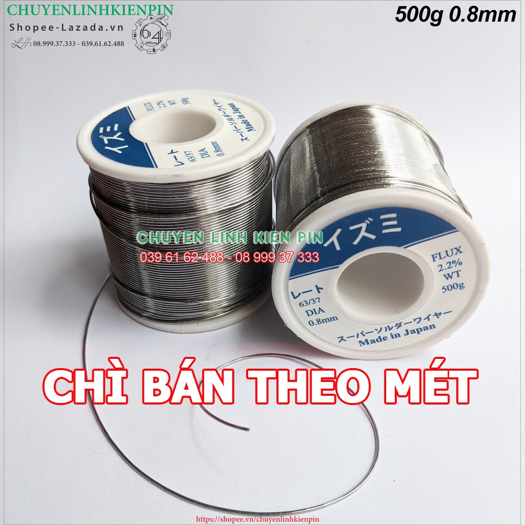 [ 1 Mét ] Thiếc Hàn / Chì Hàn Nhật Chiết Cuộn Vàng / Xanh / Trắng , Lửa Nhẹ, Mối Hàn Sáng Bóng Bao Đẹp