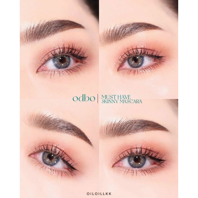 MASCARA SIÊU MẢNH CHỐNG TRÔI KHÁNG NƯỚC ODBO SKINNY MUST HAVE