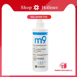 Chai xịt phòng khử mùi Hollister 7733 chai 240ml - Khử mùi hôi trước, trong và sau khi thay túi - Made In USA