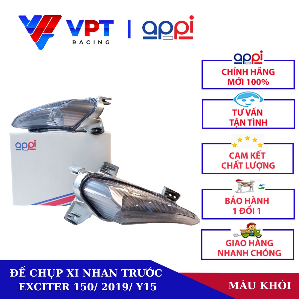Đế chụp xinhan trước Appi chính hãng dùng cho xe Exciter 150-2019 / Y15i