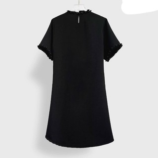 Đầm Za..ra viền cổ ngọc