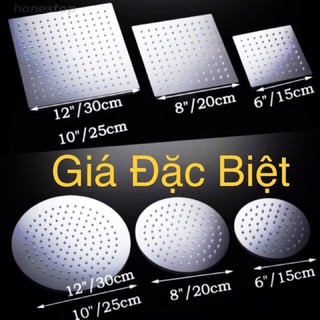 Bát Sen Tắm Inox 304 WATEL Loại To Vuông Bóng Màu Vàng Đen/Bạc