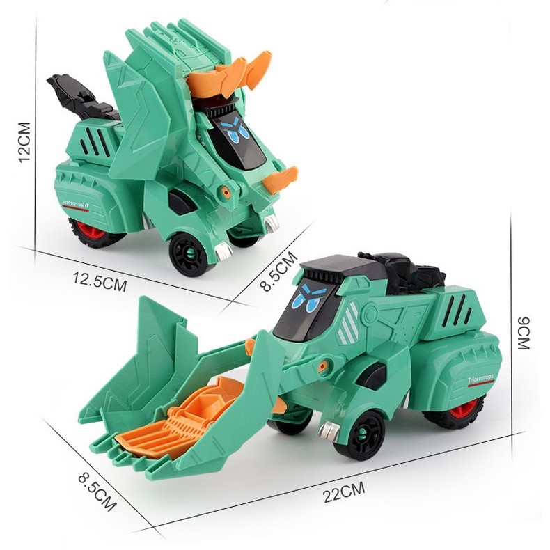 Xe robot biến hình đồ chơi khủng long cho bé chiến đấu