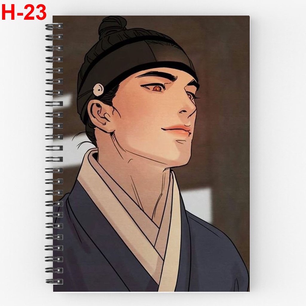Sổ lò xo anime Dạ Ký -  Painter of the night