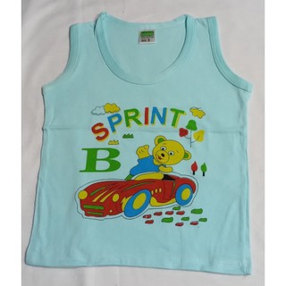 Áo ba lỗ màu sơ sinh 100% cotton