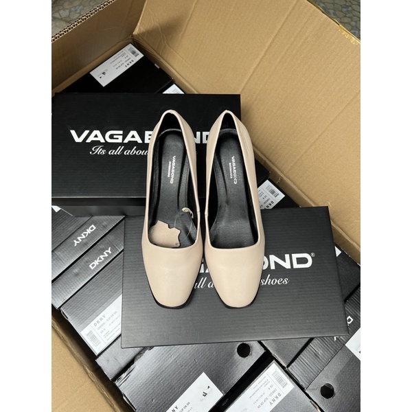 Giày Bít Cao Gót Vuông Vagabond Xuất Dư