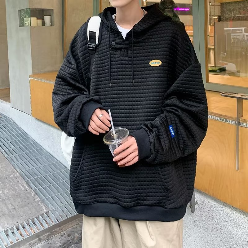 Áo Hoodie Mỏng Màu Sắc Trơn Dễ Phối Đồ Thời Trang Cho Nam