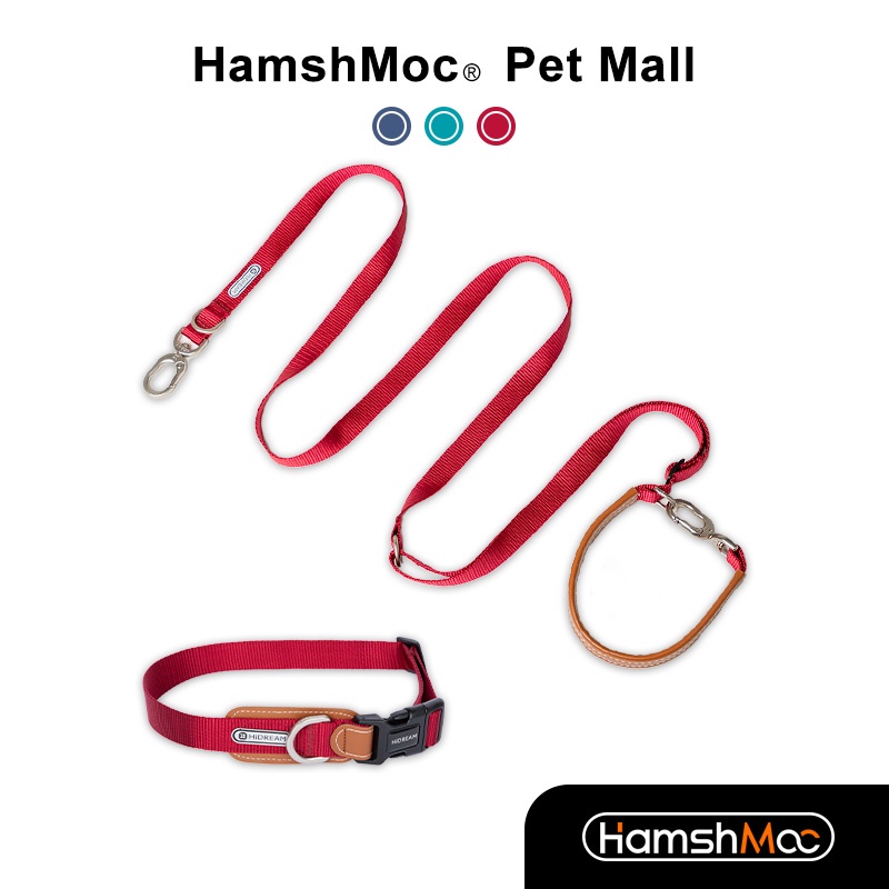 HamshMoc Vòng Cổ Mềm Mại Có Khóa An Toàn Tháo Gỡ Nhanh Cho Thú Cưng Cỡ Nhỏ / Vừa / Lớn