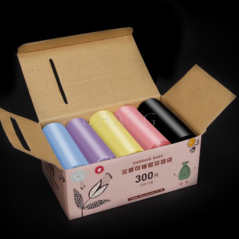 Set 300 túi đựng rác siêu dai tiện lợi kích thước 45x50cm