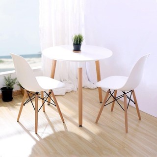 Ghế eames chân gỗ sồi
