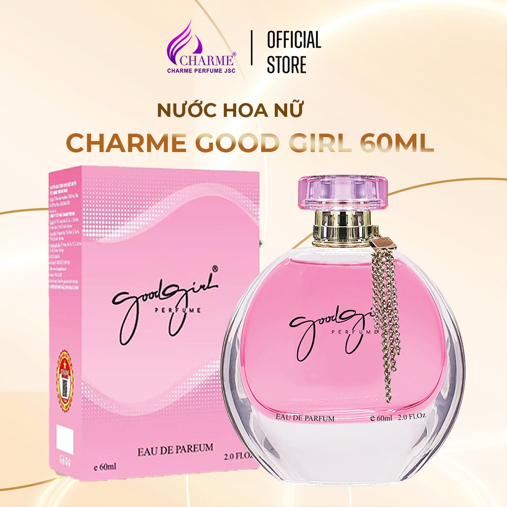 Nước hoa nữ GoodGirl Charme chính hãng cao cấp mùi hương hoa cỏ nhẹ nhàng thanh thoát lưu hương lâu 7-10 tếng 60ml