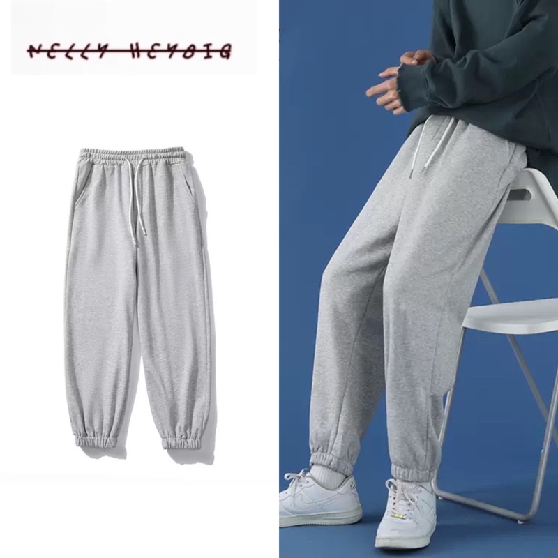 Quần dài thề thao  Nelly Heybig unisex form rộng dành cho nam và nữ 29