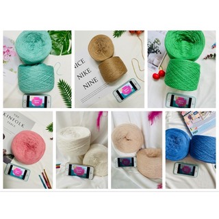 Sợi cotton pha visco - sợi cotton lụa - sợi chập 3