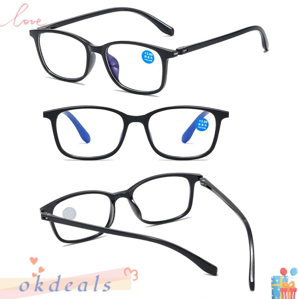 Kính Đọc Sách Chống Ánh Sáng Xanh Kiểu Dáng Đơn Giản Cổ Điển