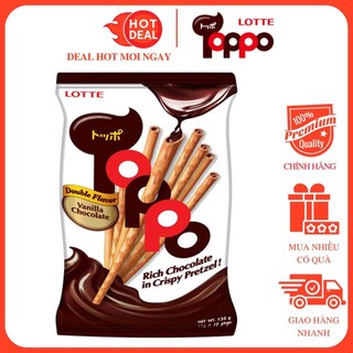 Bánh Que Toppo Nhân Sô Cô La Hương Vani Gói 132G