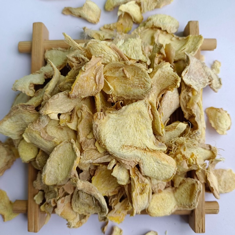 100gr gừng thái lát sấy khô