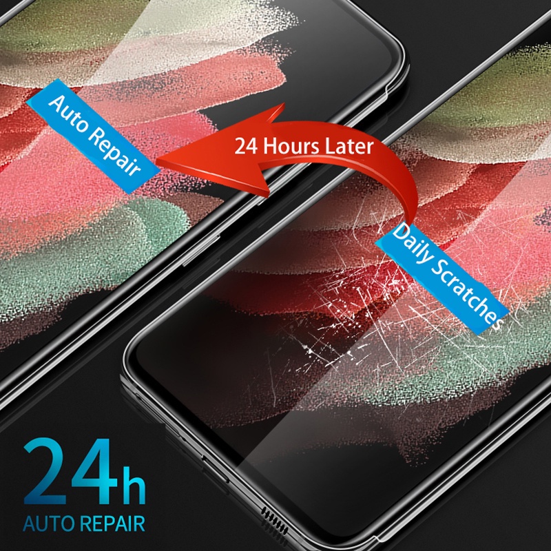 Miếng Dán Hydrogel Bảo Vệ Mặt Trước Và Sau Độ Cho Samsung Galaxy S23 S22 S21 Note 20 Ultra 10 S20 FE S10 Plus