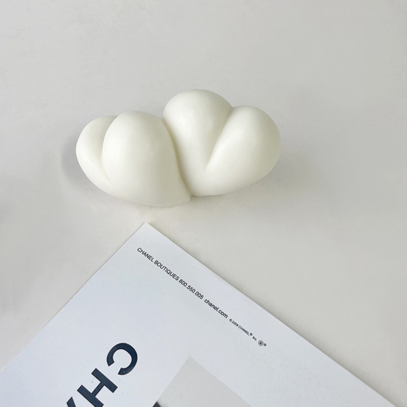 Khuôn Silicone Làm Nến 3D Hình Trụ DIY