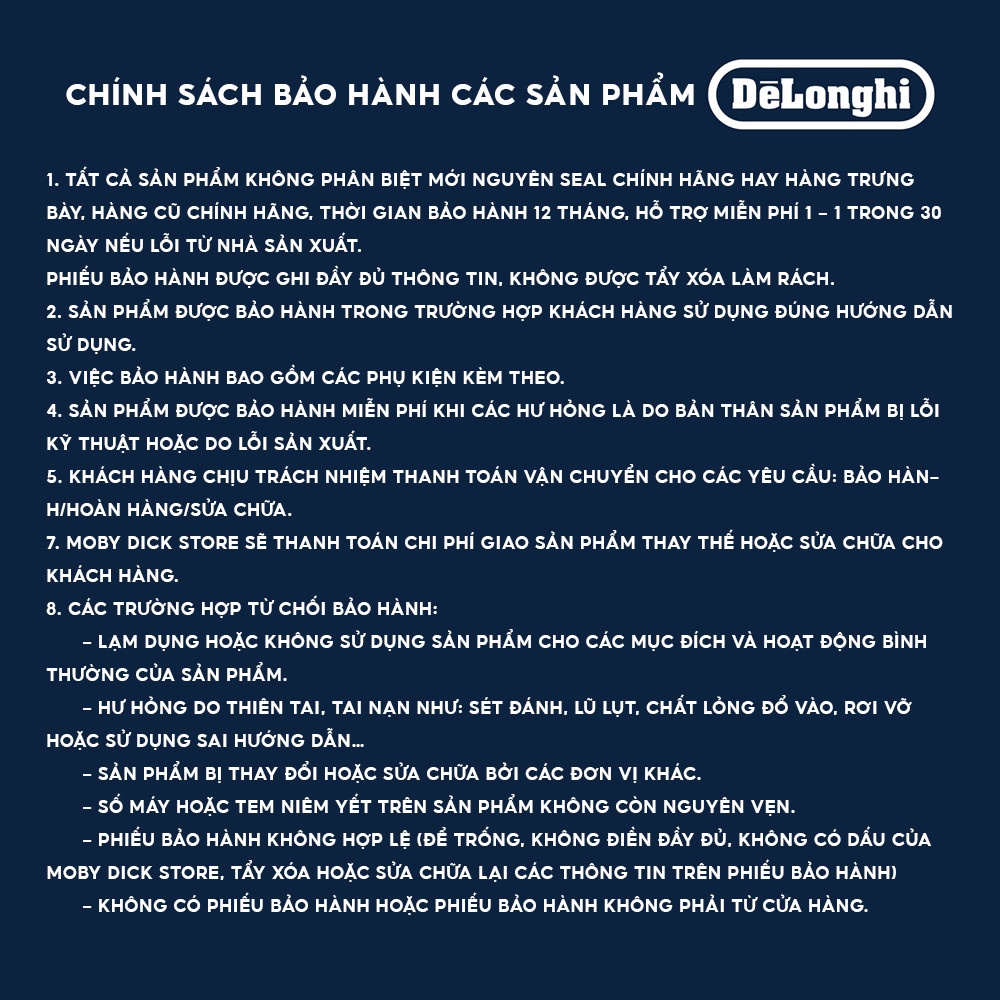 Máy pha cà phê gia đình và văn phòng DELONGHI EC685  Tặng 1 Hộp Dung dịch vệ sinh Delonghi Ecodecalk 20)