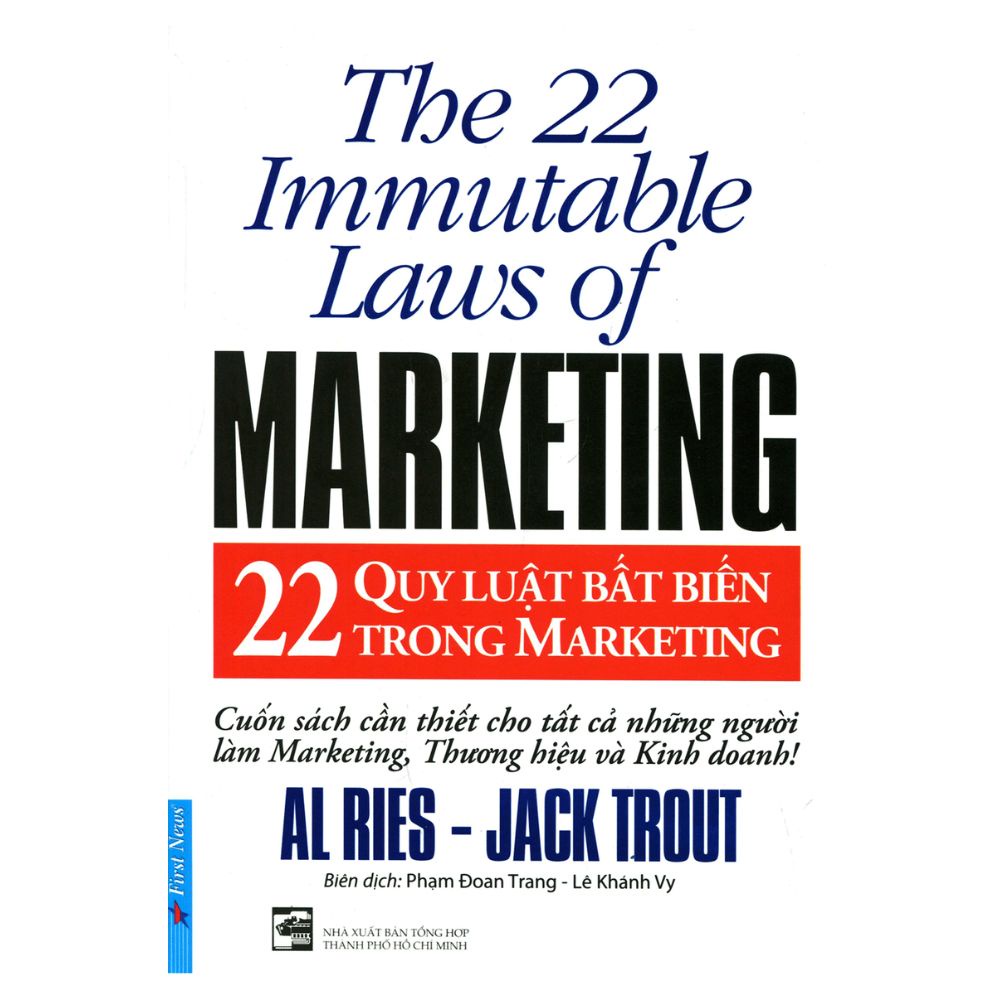 Sách 22 Quy Luật Bất Biến Trong Marketing - First News